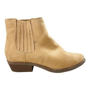 Universal Thread Women's Brown Alena Casual Pull On Ankle Bootie 7.5M